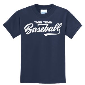Dugout Youth Short Sleeve Blend Tee Navy
