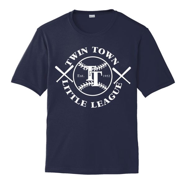 Team Short Sleeve Performance Blend Tee Navy