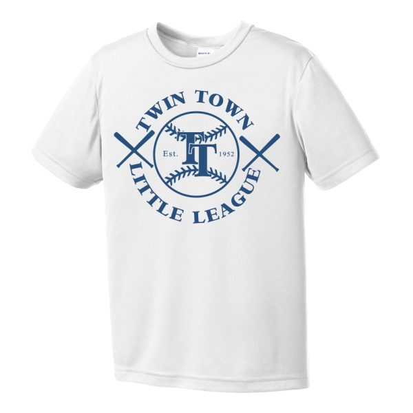 Team Youth Short Sleeve Performance Tee White