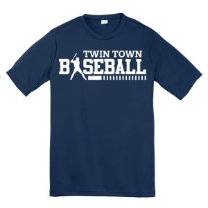 Walk-Off Youth Short Sleeve Performance Tee Navy